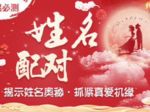 姓名配對